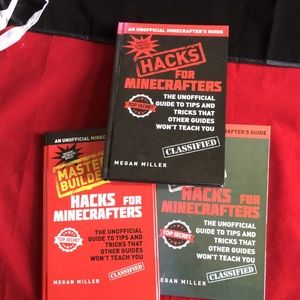 NWT Minecrafters Hacks Set of 3 Books - New!